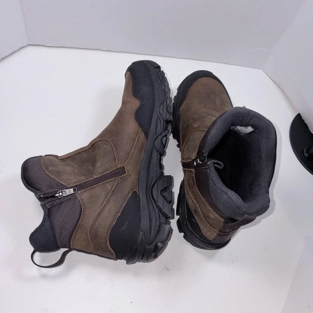 Merrell Mens 11.5‎ M Coldpack 3 Thermo Tall J037201 Waterproof Zipper Earth Boot